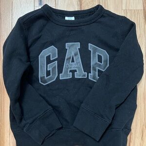 GAP Kids Black and Gray Sweatshirt